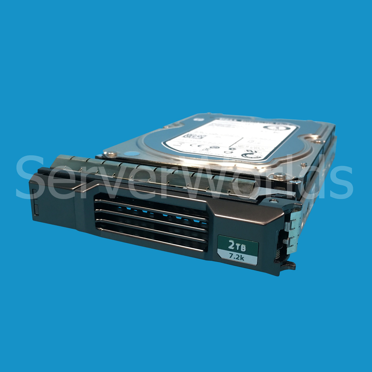 Refurbished Dell T7F78 Compellent 2TB NL SAS 6GBPS 3.5" Drive ST2000NM0023 9ZM275-157 (T7F78) Front View