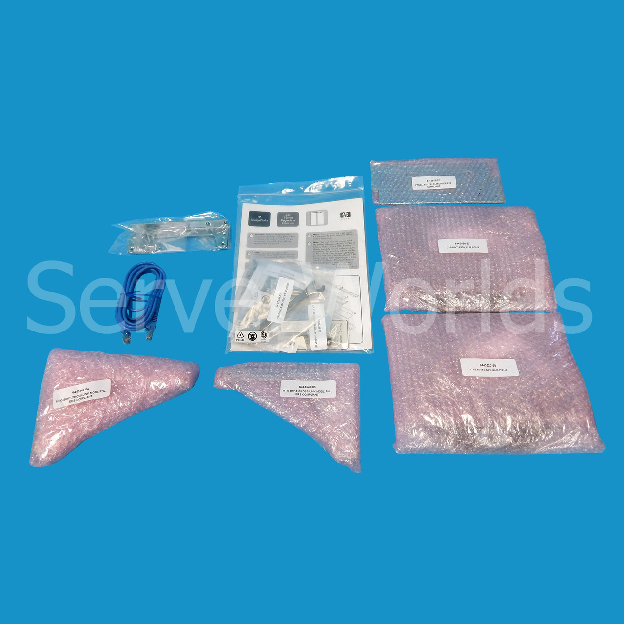 New HP AA947A  E Series Cross Link Kit Components
