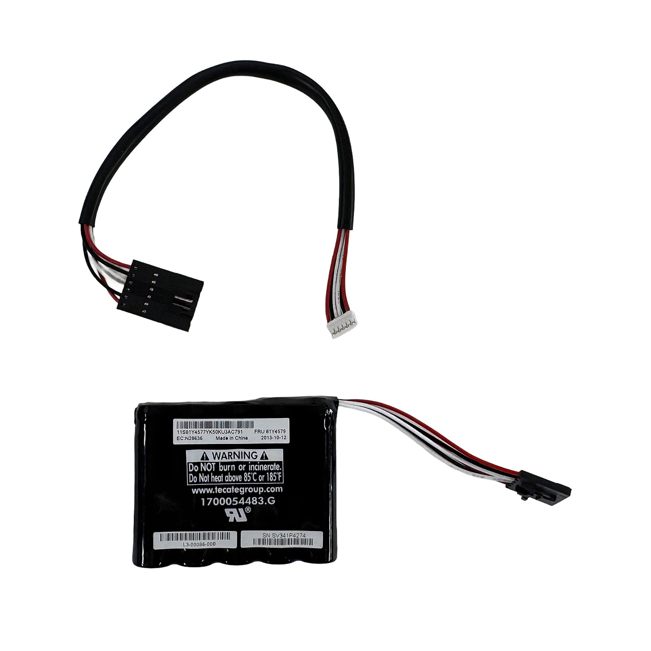 IBM 81Y4579 ServeRAID 5100 Series Battery Pack 81Y4577