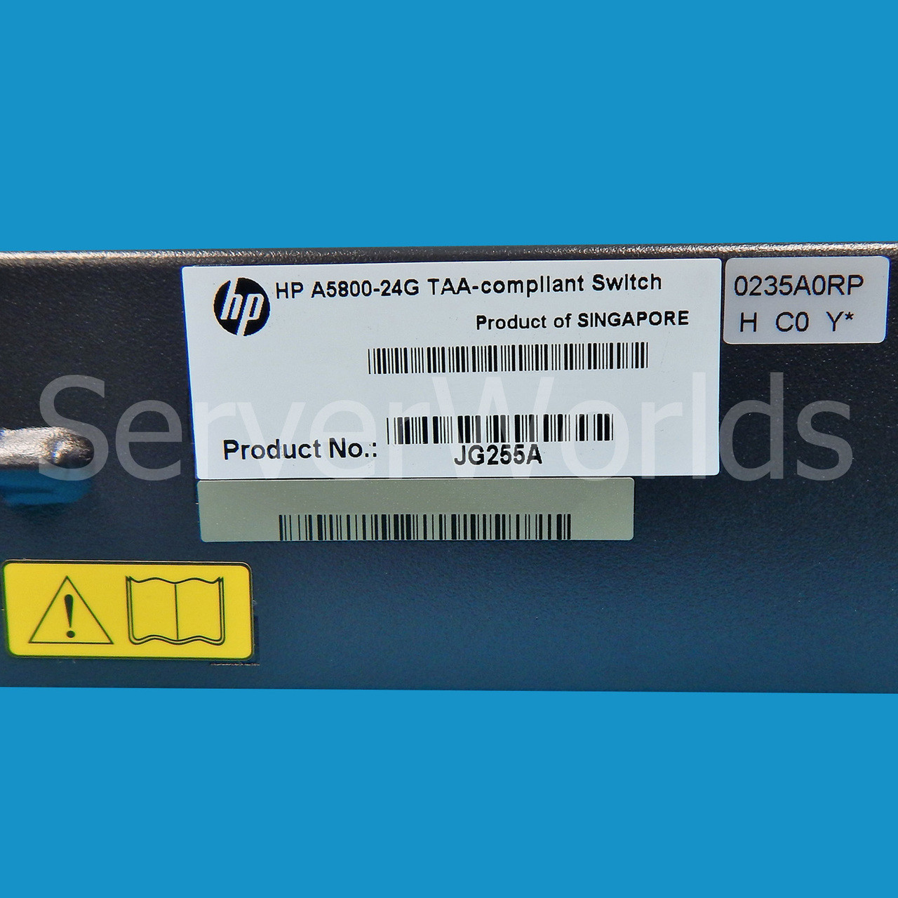 HP JG255A 24G Layer 3 Ethernet Switch 