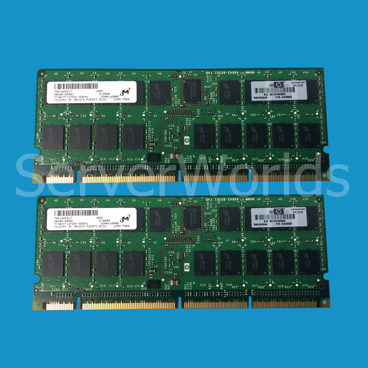 HP AB456A 16GB DDR2 Single Rank PC2-4200 DIMM Memory Kit