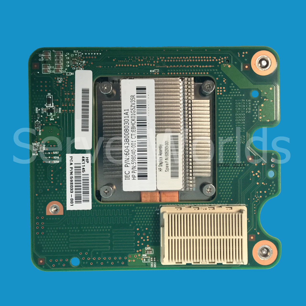 HP 608293-001 NVIDIA FX880M 1G Mez Graphics Card Kit 595980-B21