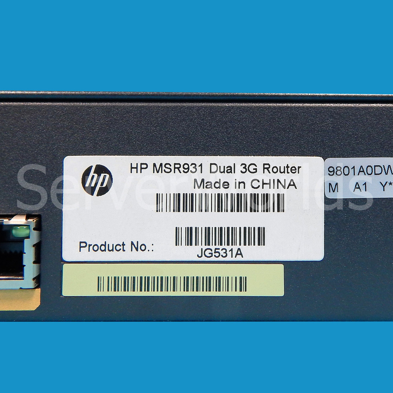 HP JG531A MSR931 Dual 3G Router