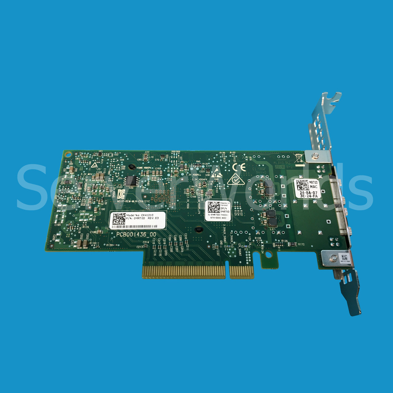 Dell MRT0D Mellanox ConnectX-4 Dual Port 25GB Adapter CX4121C