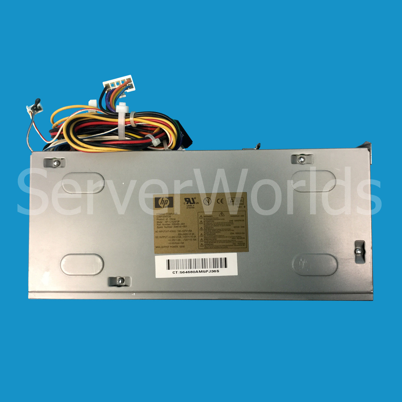 HP 308619-001 EVO D530 150W Power Supply 308446-001