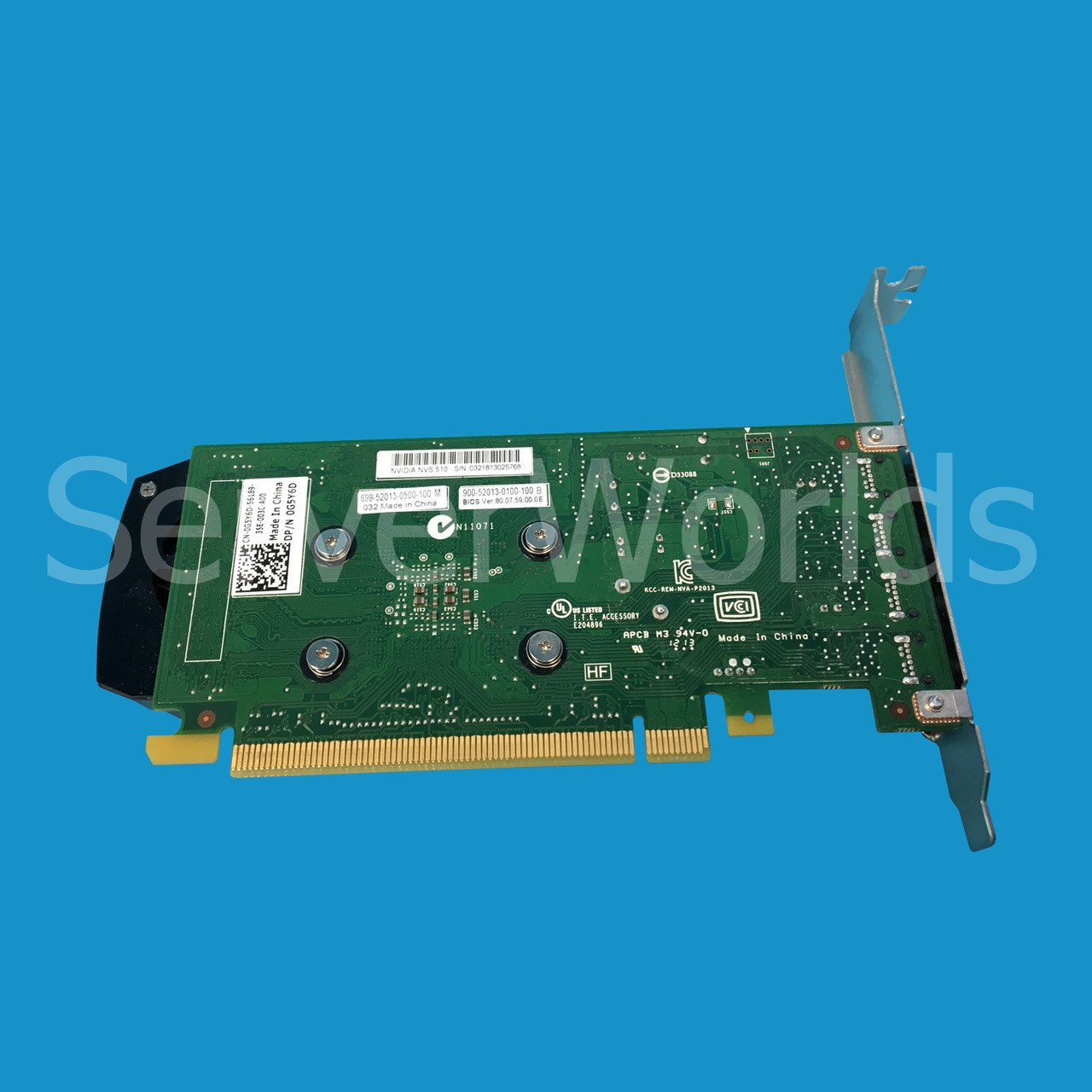 Dell G5Y6D NVIDIA NVS 510 2GB PCIe x16 Graphics Card