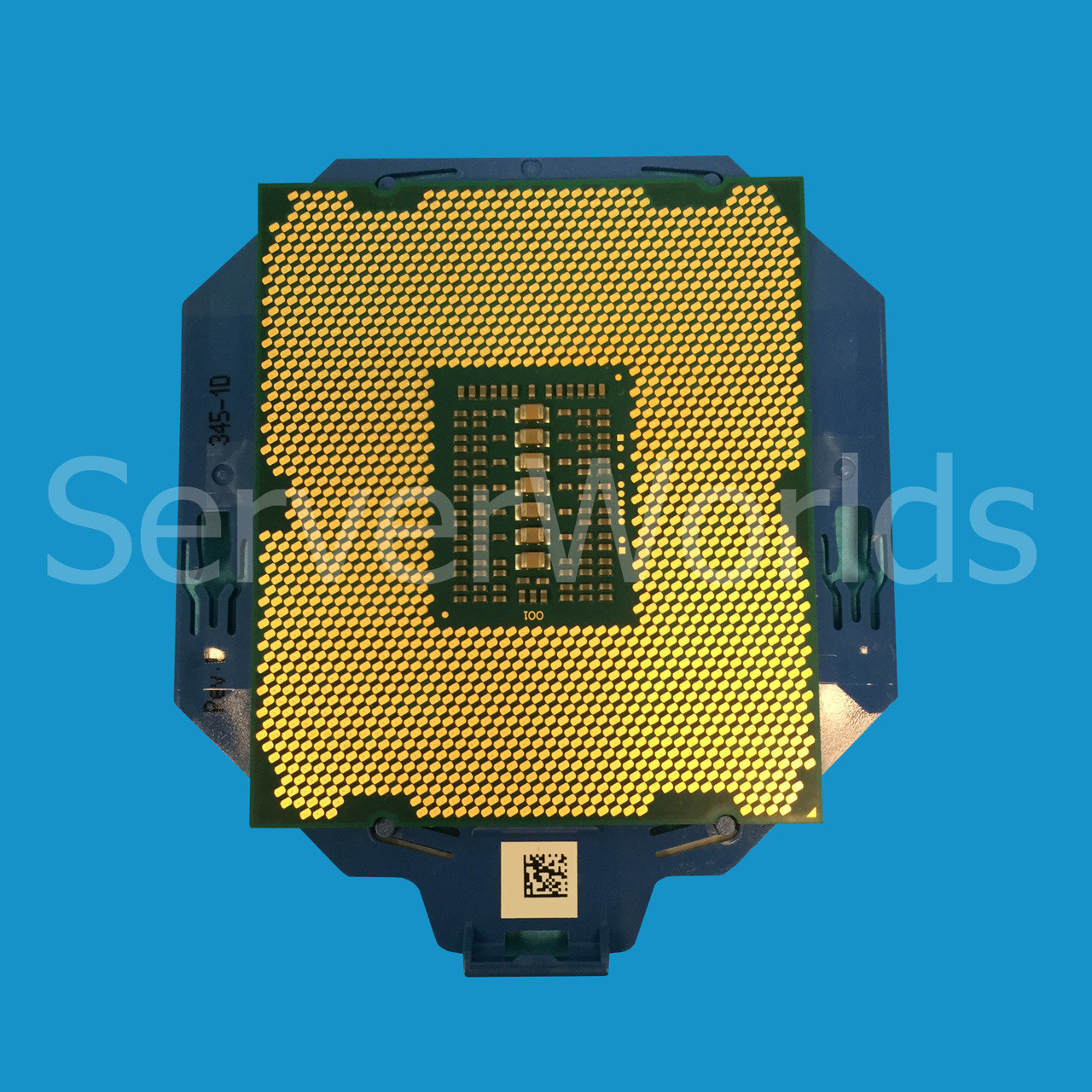 Refurbished Intel SR19R E5-4640V2 10C Processor Bottom View