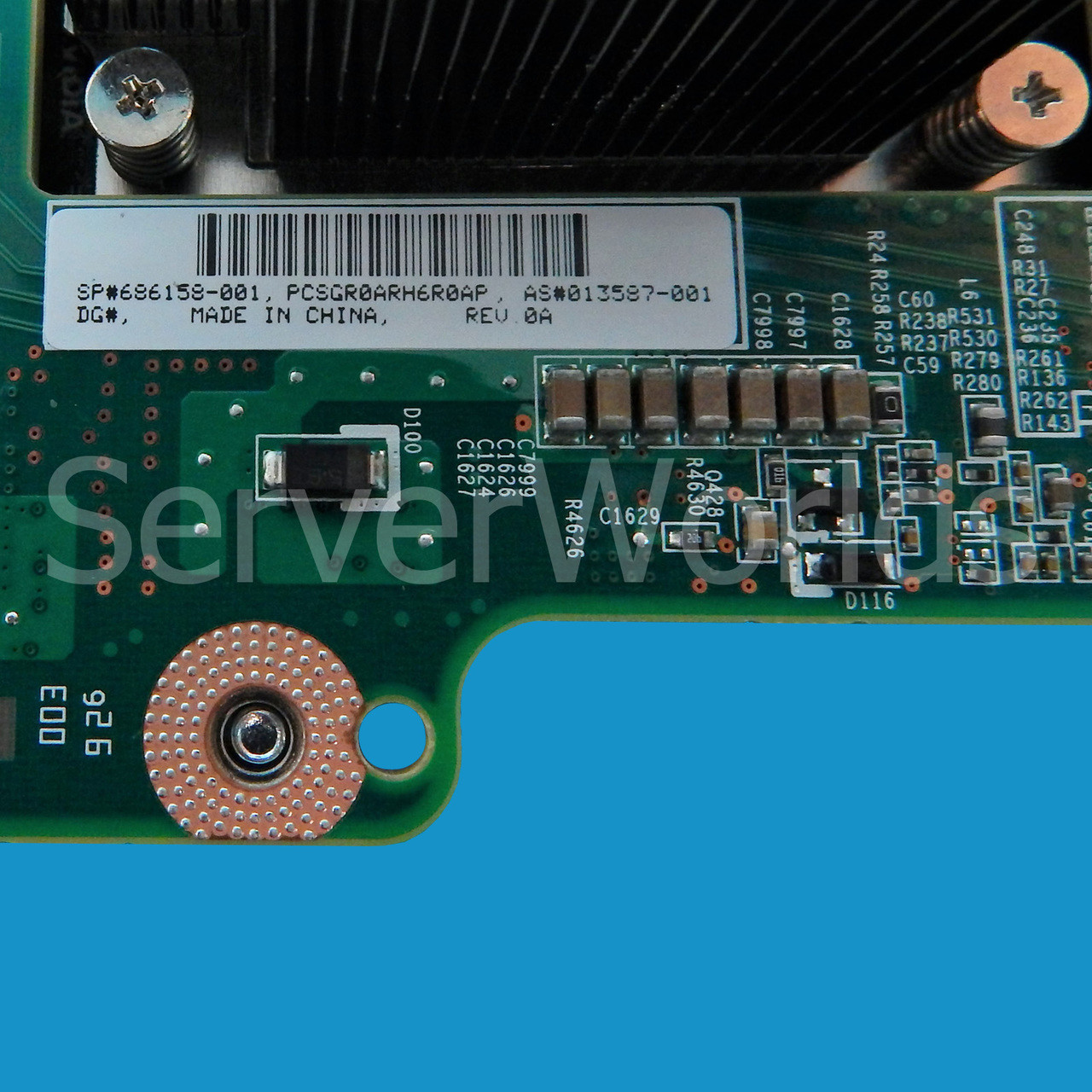 HP 750969-B21 Nvidia Quadro K3100M Mezz Graphics Adapter 786055-001