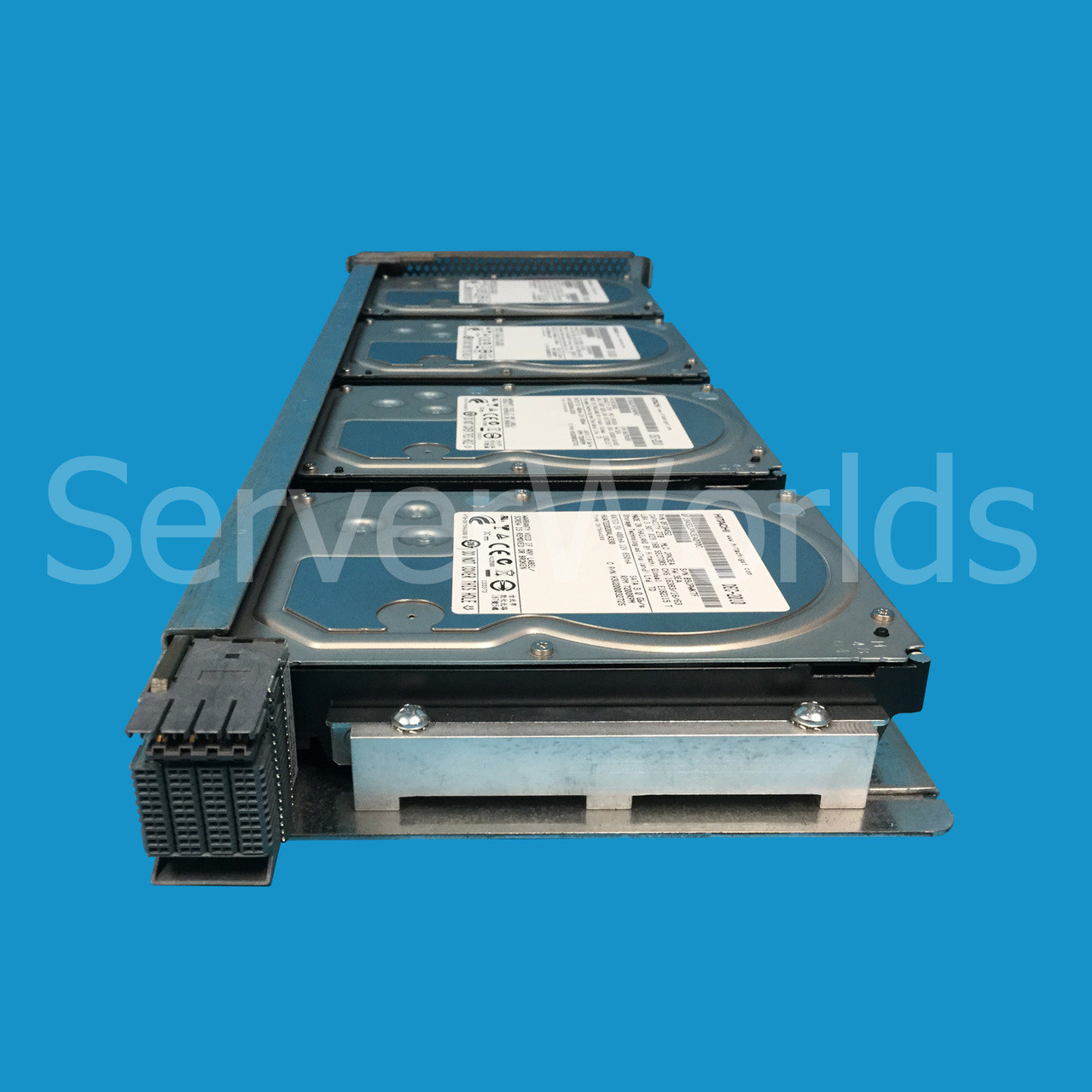 Refurbished HP QL339B 3Par 4 x 2TB SATA LFF Magazine 970-200120, QL255B Rear Panel