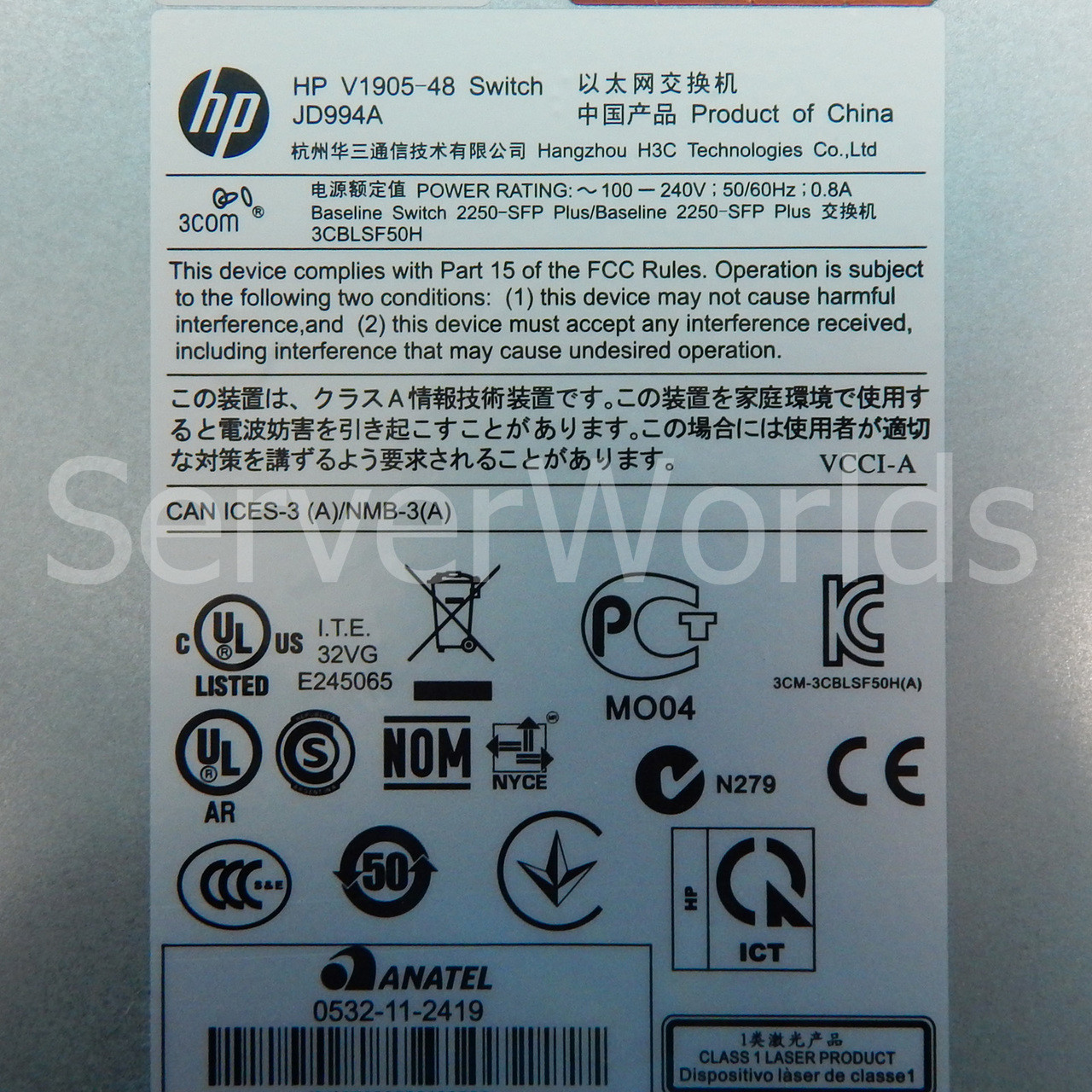 HP JD994A ***NEW*** ProCurve 940-48 48P Switch 