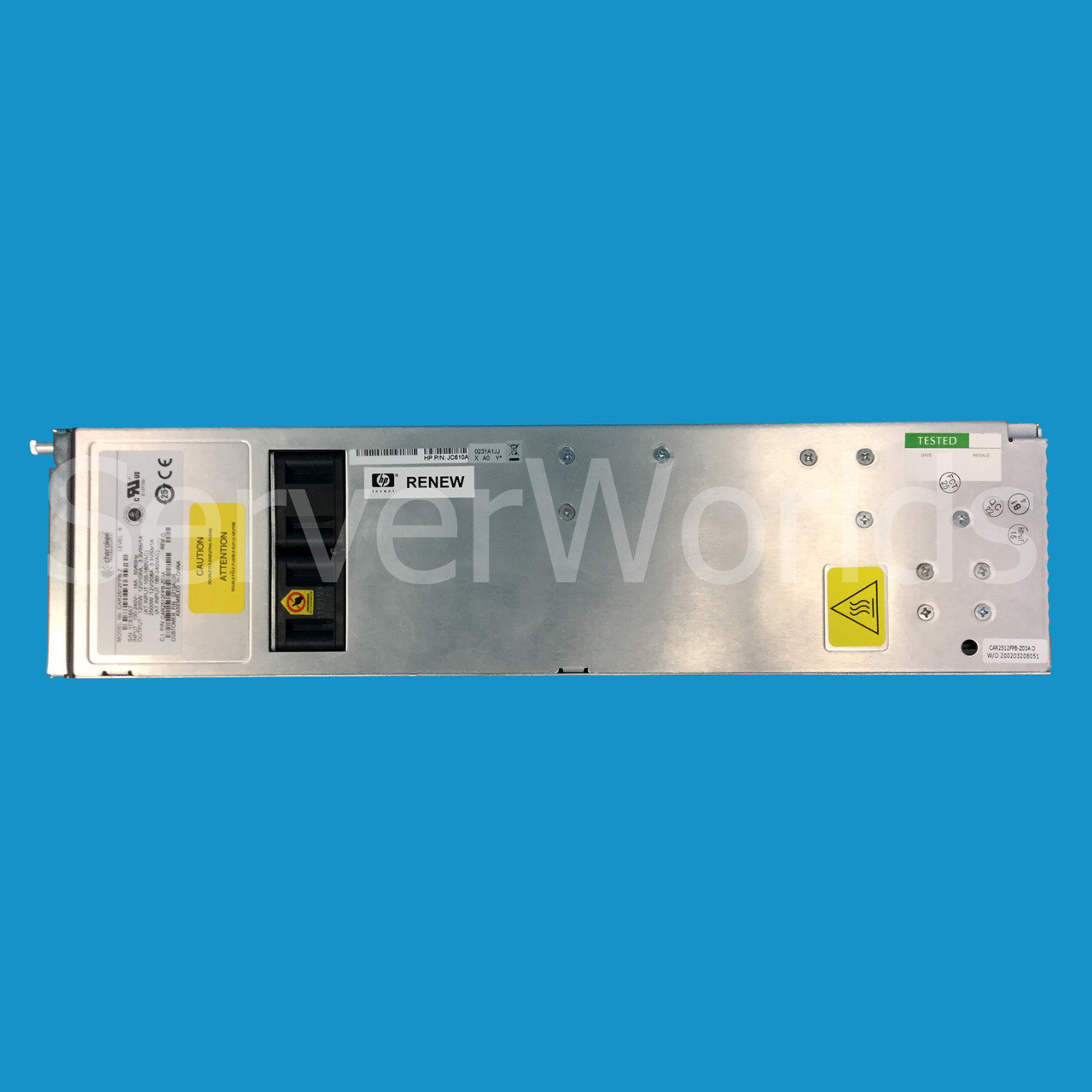 HP JC610A 10500 2500W AC Power Supply - JC610A#ABA