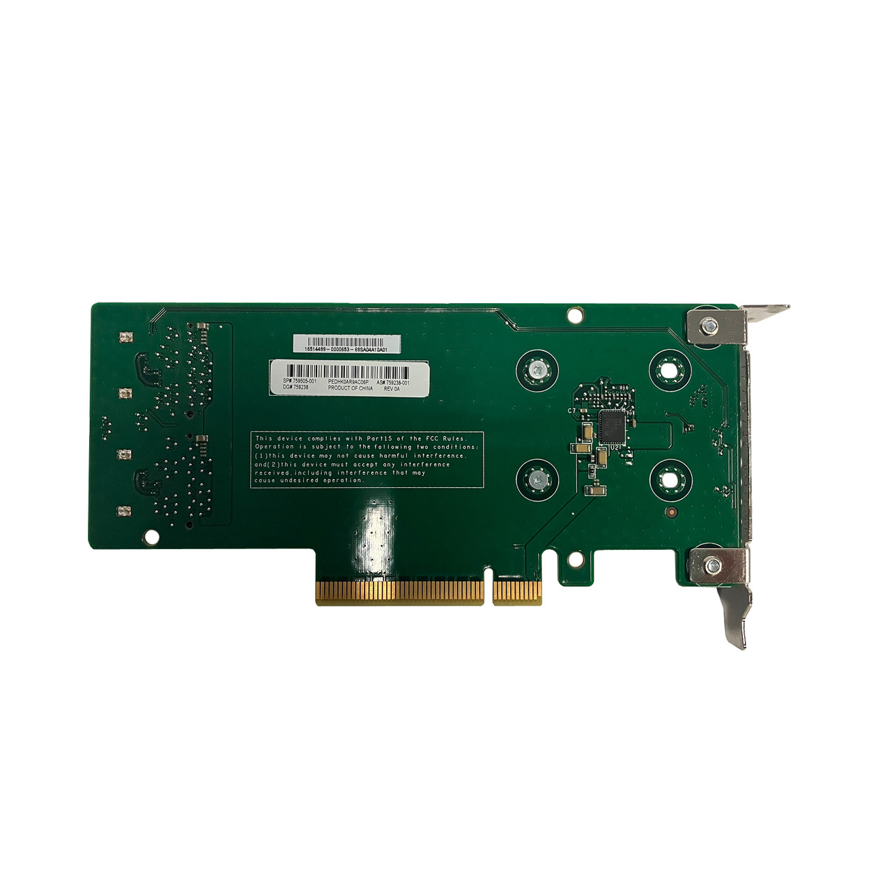 HP 759505-001 SATA M.2 Dual Drive PCIe Riser Card 759238-001