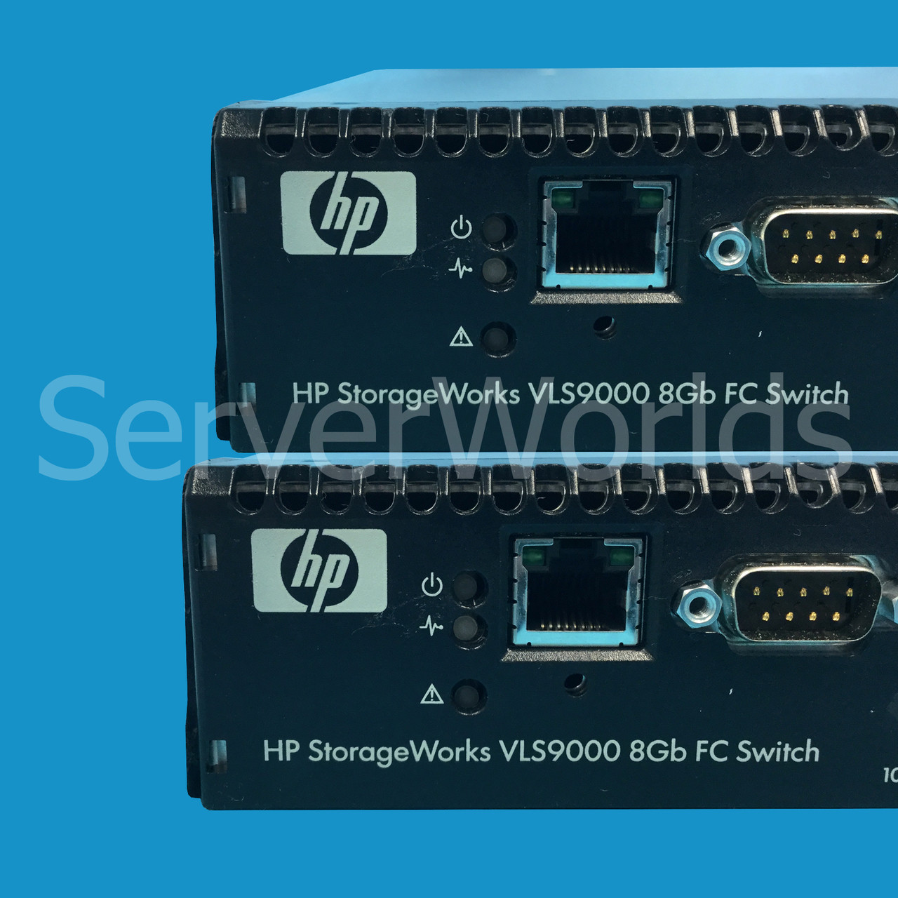 Refurbished HP BW409A Storageworks VLS9000 FC 5802 20-Port Switch Kit Front Ports