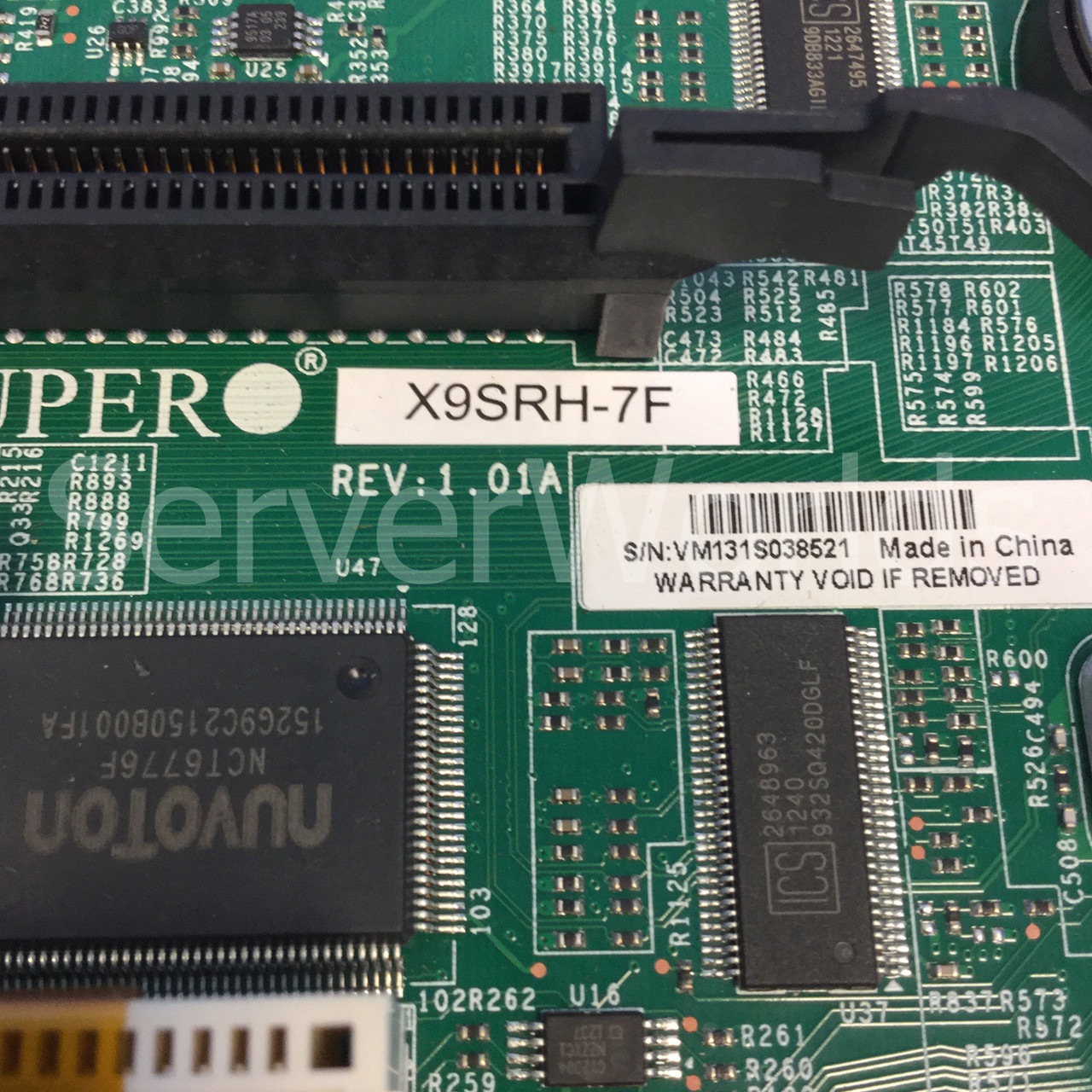 SuperMicro X9SRH-7F LGA2011 Intl C602J DDR3 SATA3&SAS2 V&2GBe ATX