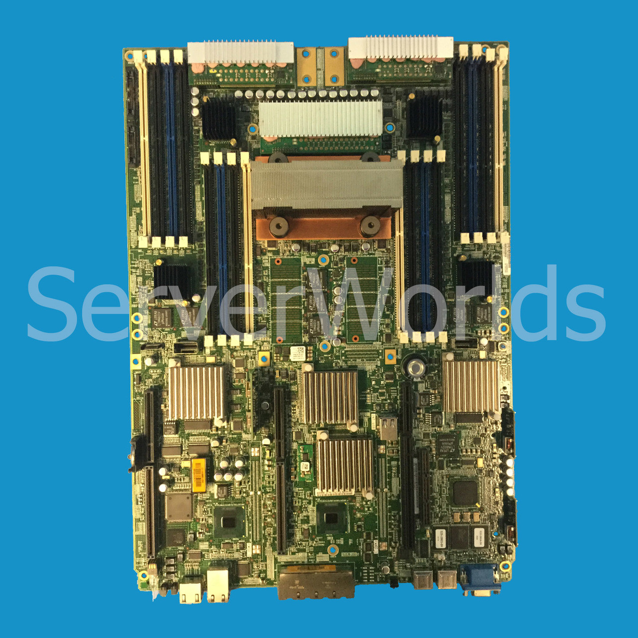 Refurbished Sun/Oracle 542-0390 16-Core 1.65 GHZ System Board Assembly Top View