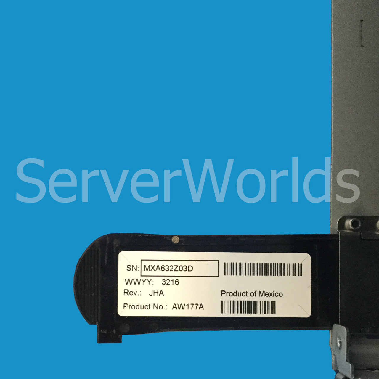 HP AW177A 2U Library chassis 582736-002 MSL2024 G3 