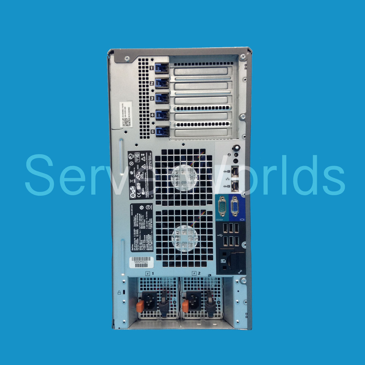  Refurbished Poweredge T610 Tower, Configured to Order, 2.5" Hot Plug *Scratch N Ding*