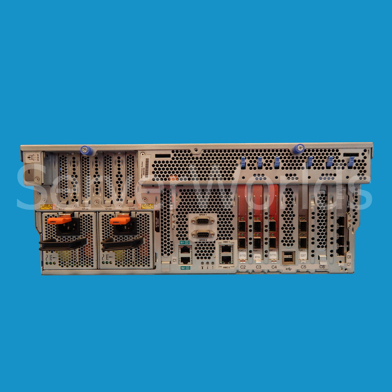 Refurbished pSeries p720 8C 3.61GHz 128GB LTO5 Rack Server 8202-E4D