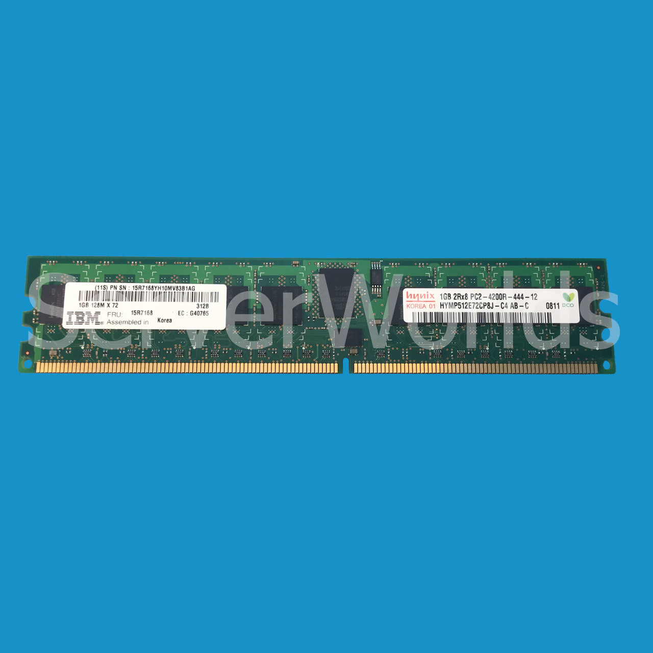 IBM 15R7168 1GB PC2-4200R DDR2 Memory Module