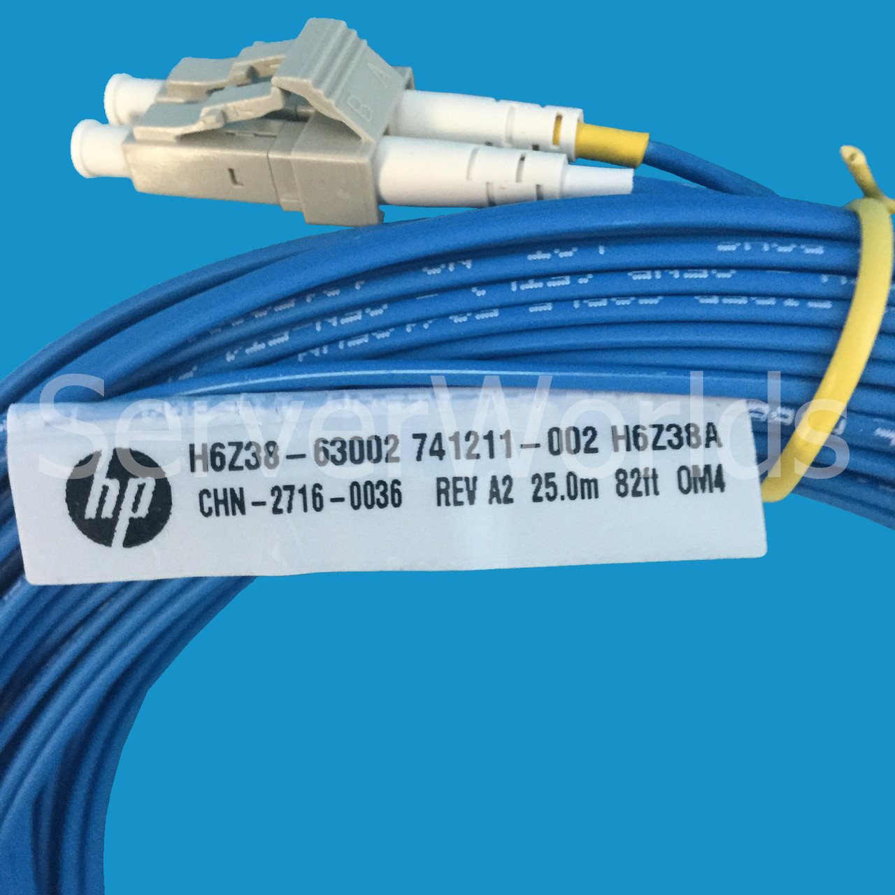 HP H6Z38A 25M Flex LC LC OM4 Cable - new H6Z38-63001 H6Z38-63002
