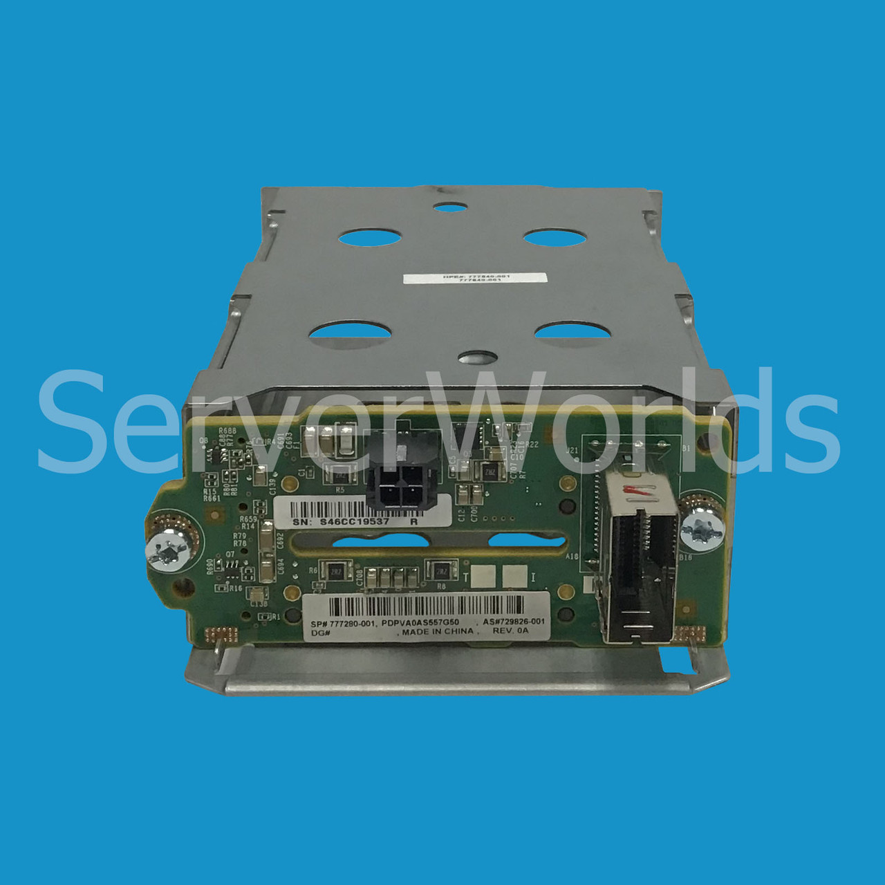 HP 777280-001 DL380 G9 2bay SFF Backplane 729826-001