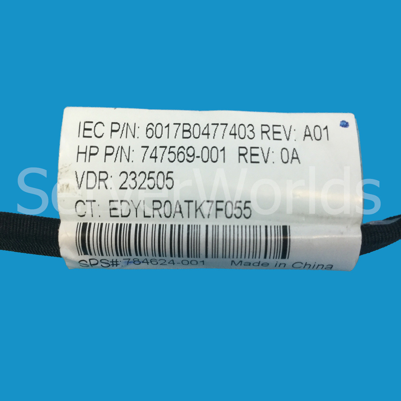 HP 747569-001 DL380 G9 2SFF/8SFF Y Split cable 784624-001