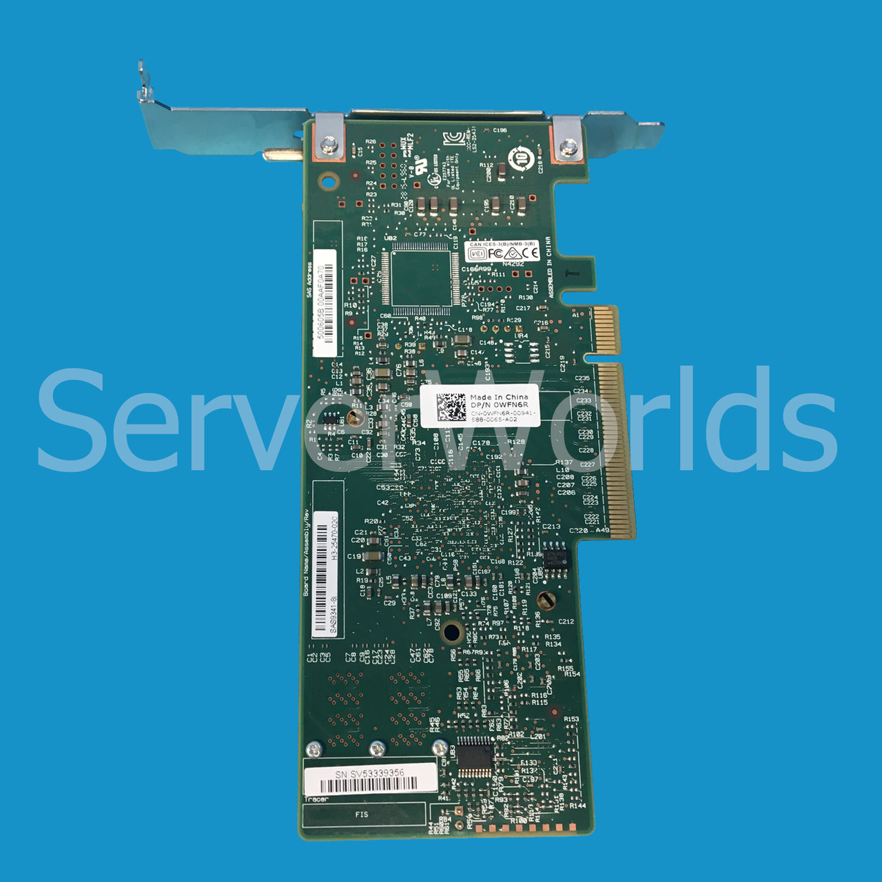 Dell WFN6R SAS 9341-8i Mega Raid 12GB Controller