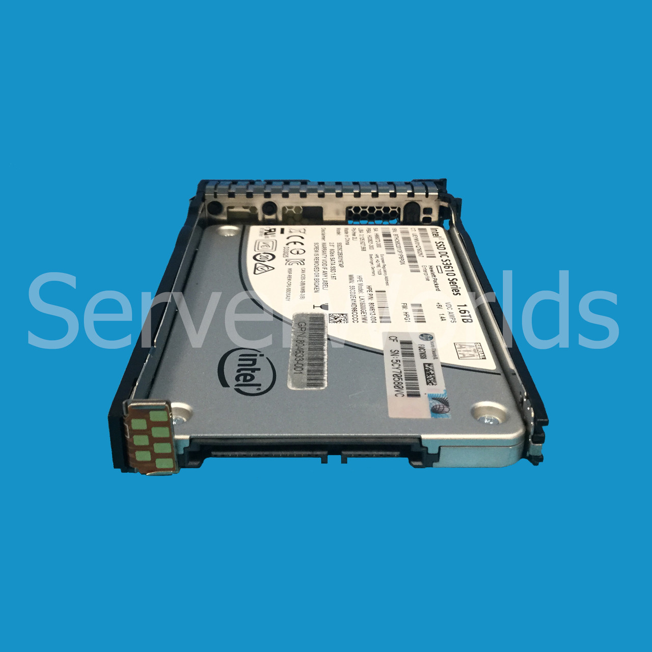 HPe 805383-001 1.6TB 6G SATA MU SSD SFF Hot Plug Disk 804631-B21 *NEW*