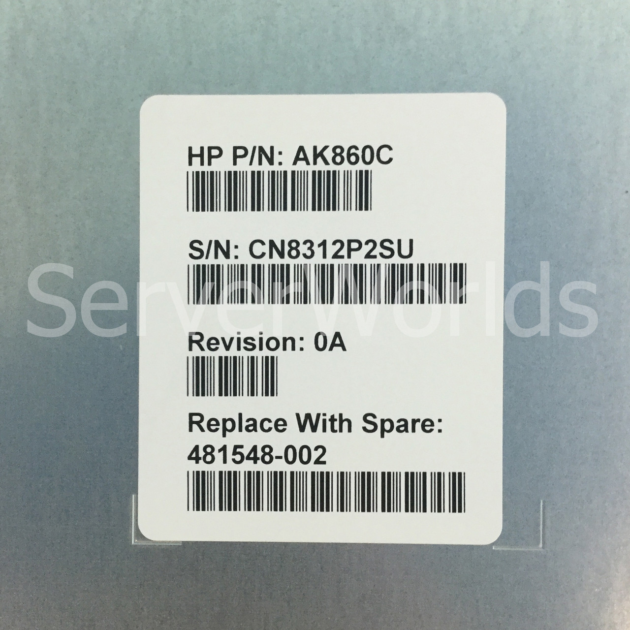 HPe 481548-002 DC Director 48 Port 8GB Blade Switch C AK860C