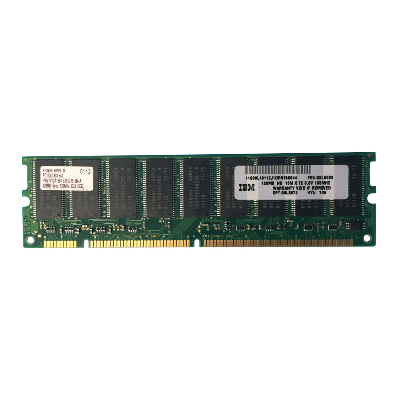 IBM 33L3082 128MB PC-133 Memory Module 38L4011