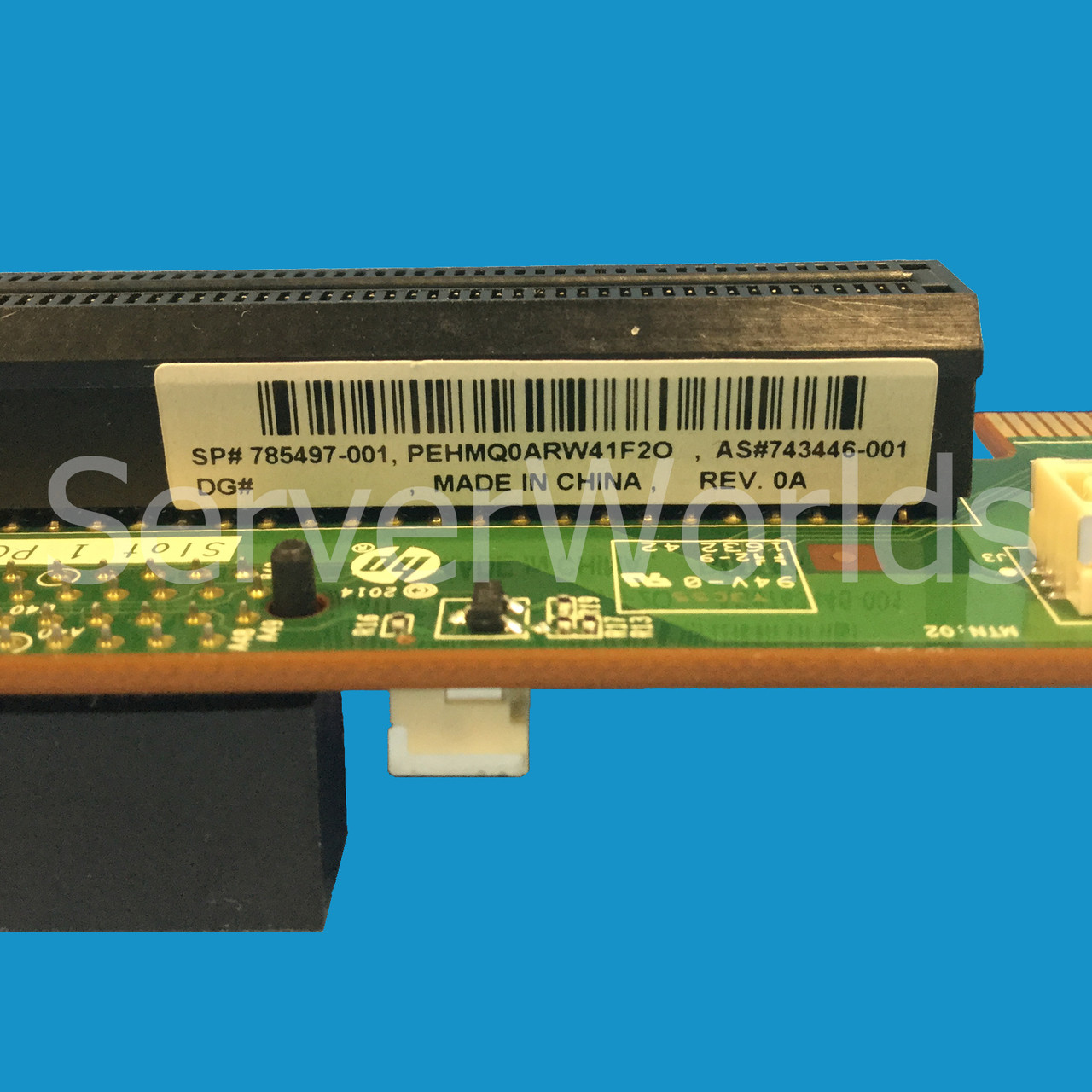 HP 785497-001 DL360 G9 primary riser card 743446-001