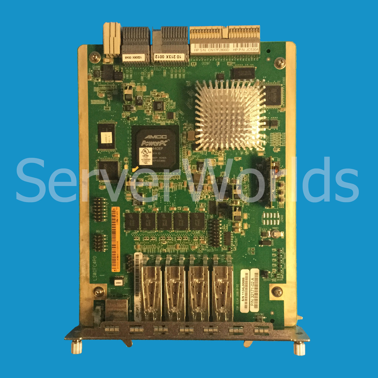 HP JC530A 5820 4 Port 8GBPS FCOE SFP+ Module 