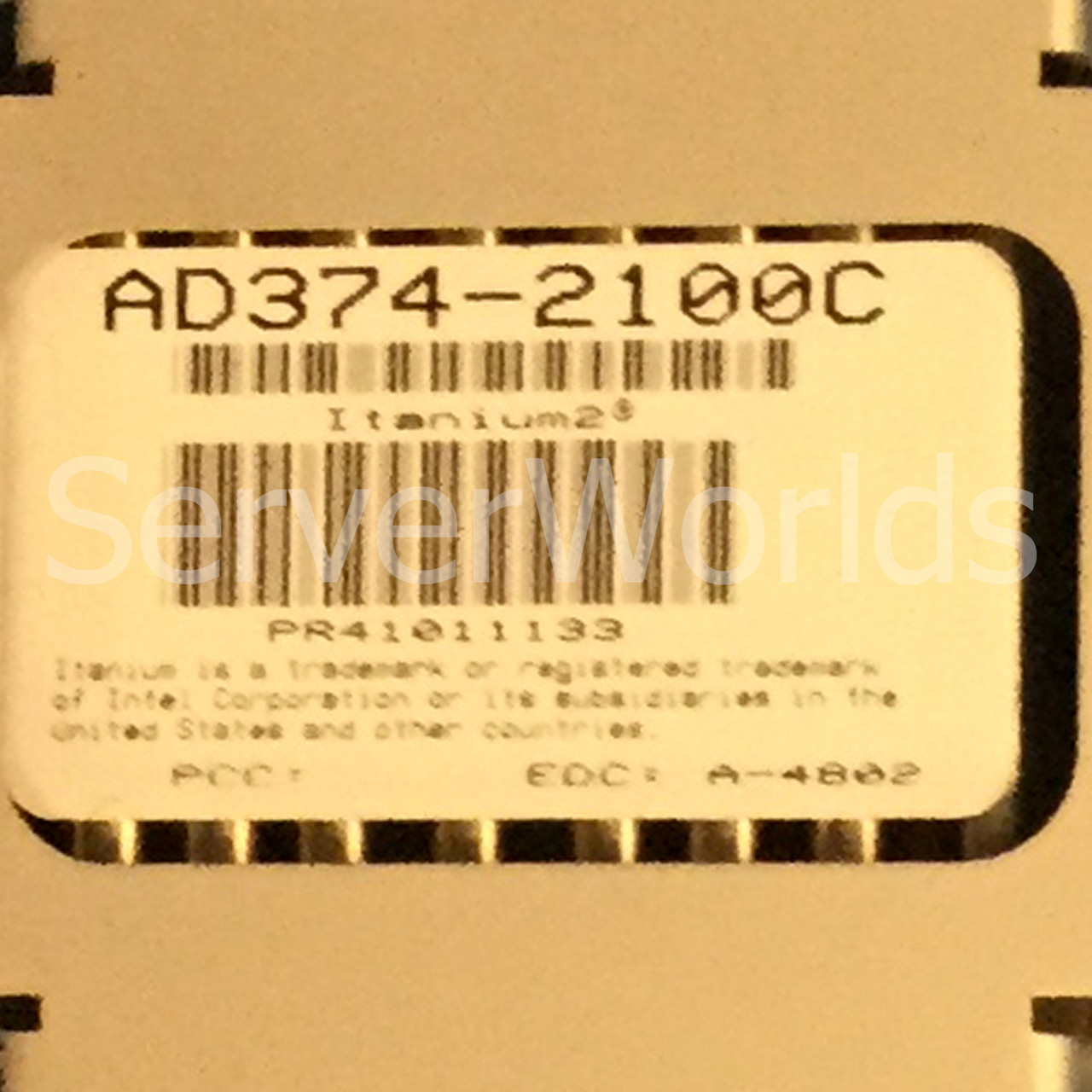 HP AD374-2100C Itanuium 2 1.60GHz Processor AD374A AD374-69001 HP AD374-2100C Itanuium 2 1.60GHz Processor AD374A AD374-69001