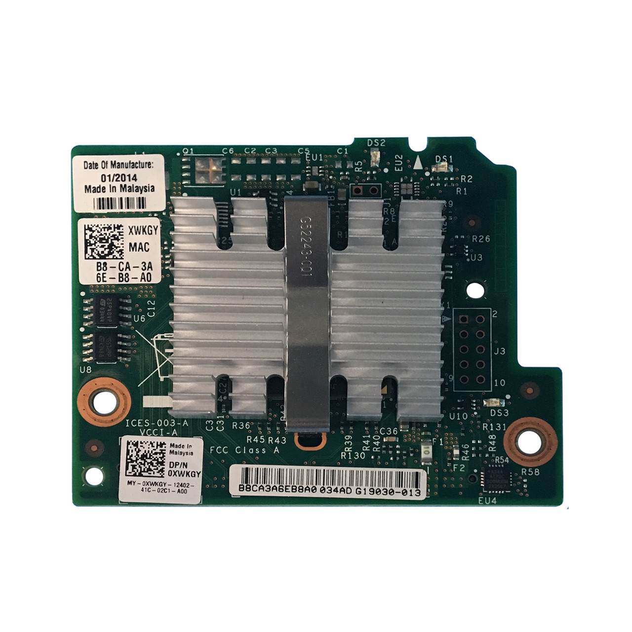 Dell XWKGY X520 Dual Port 10GB NDC Module