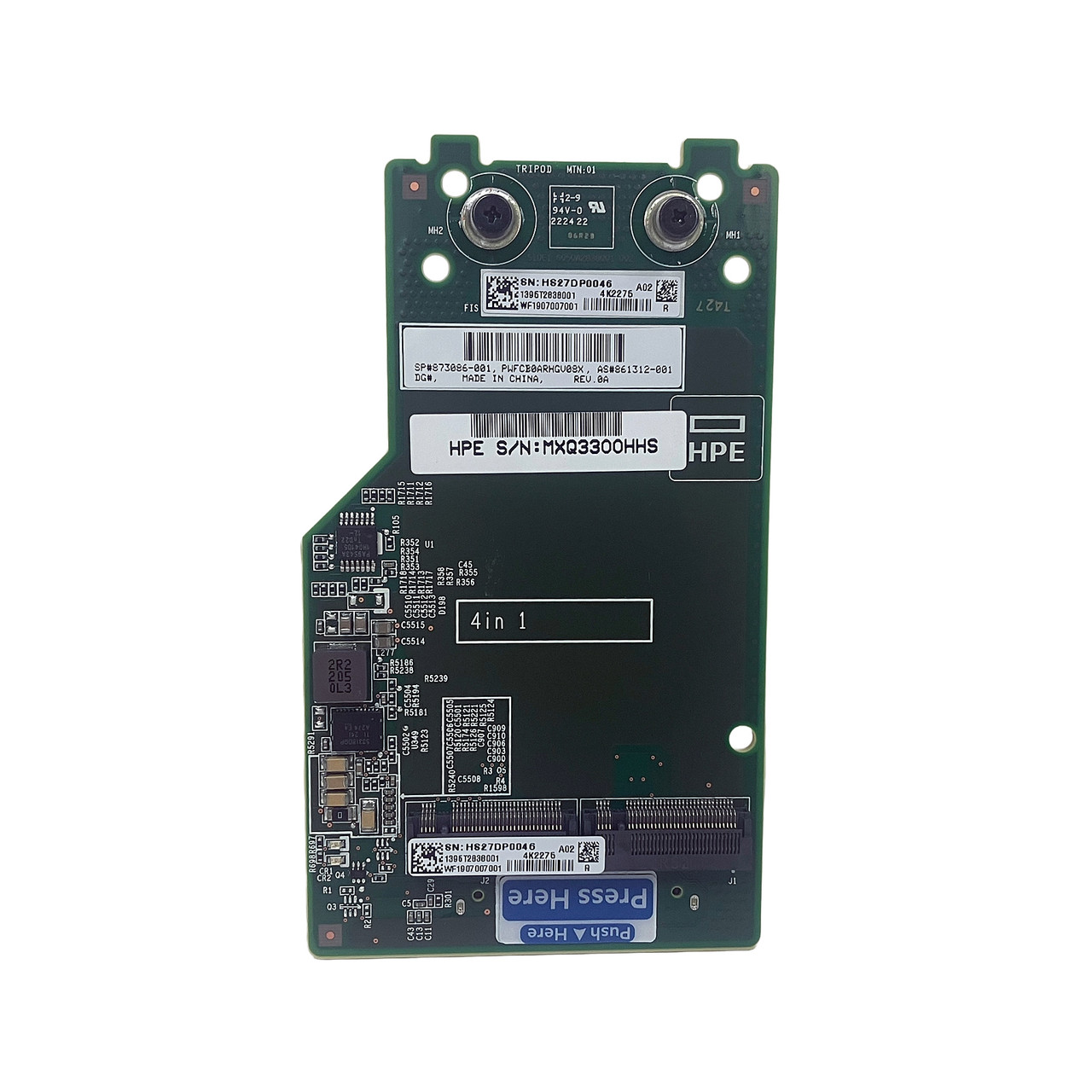 HP 873086-001 NGFF adapter 861312-001 P38437-B21 873165-B21