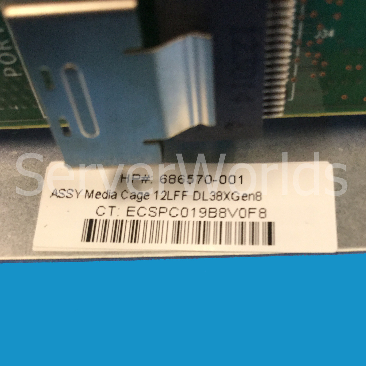 HP 686570-001 | DL380p 12bay LFF cage assembly | 670944-001