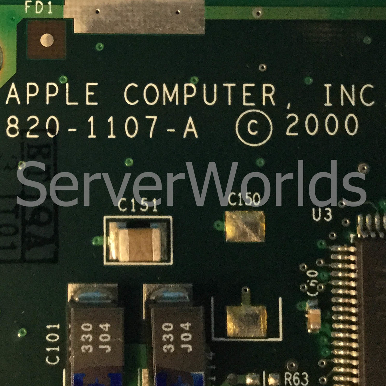 Apple 820-1107 PowerMac G4 450MHz Processor Board