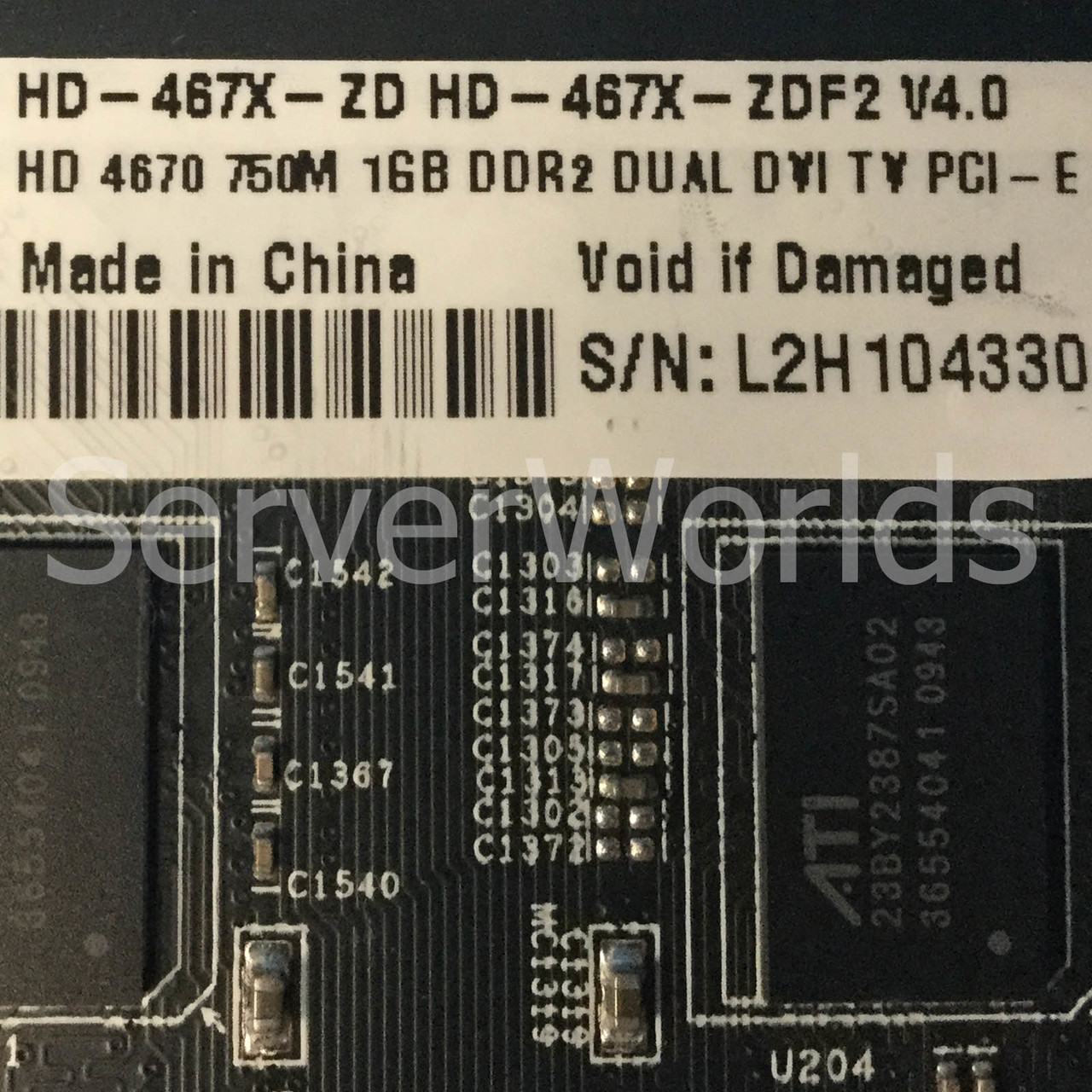 XFX HD-467X-ZDF2 AMD Radeon HD 1GB DDR2 Dual Port DVI Video Card