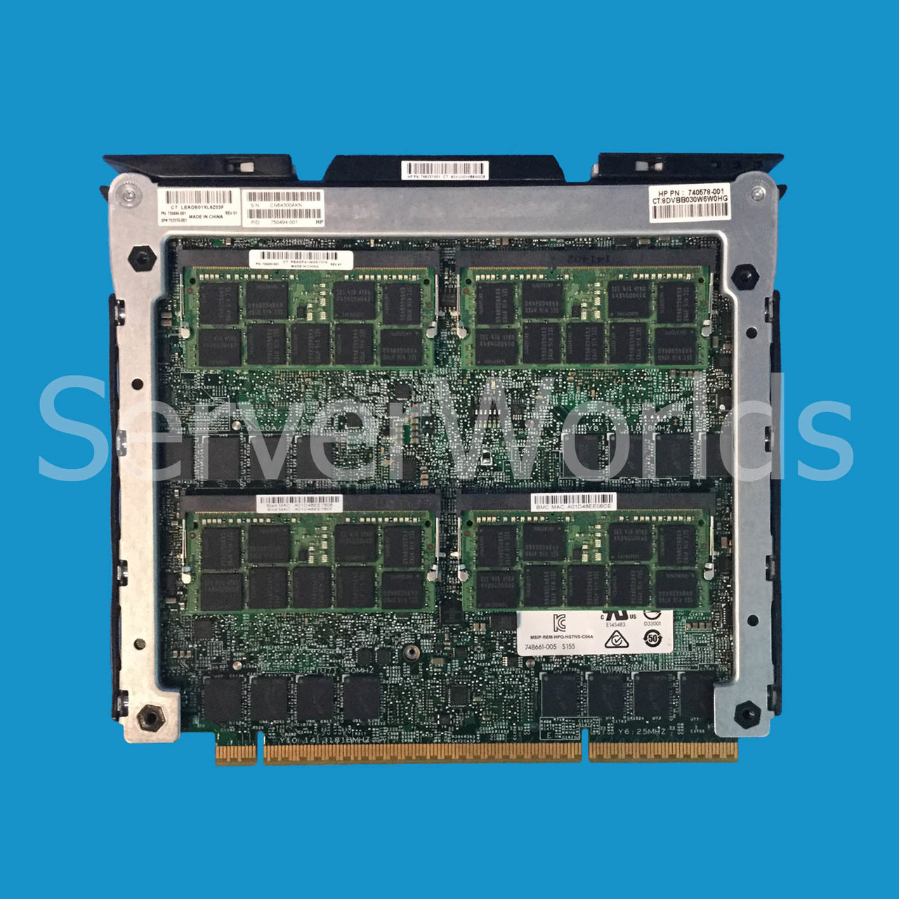 HP 750492-B21 M350 4 x 1P C2730 CPU 4 x 16GB CTO Server Cartridge 