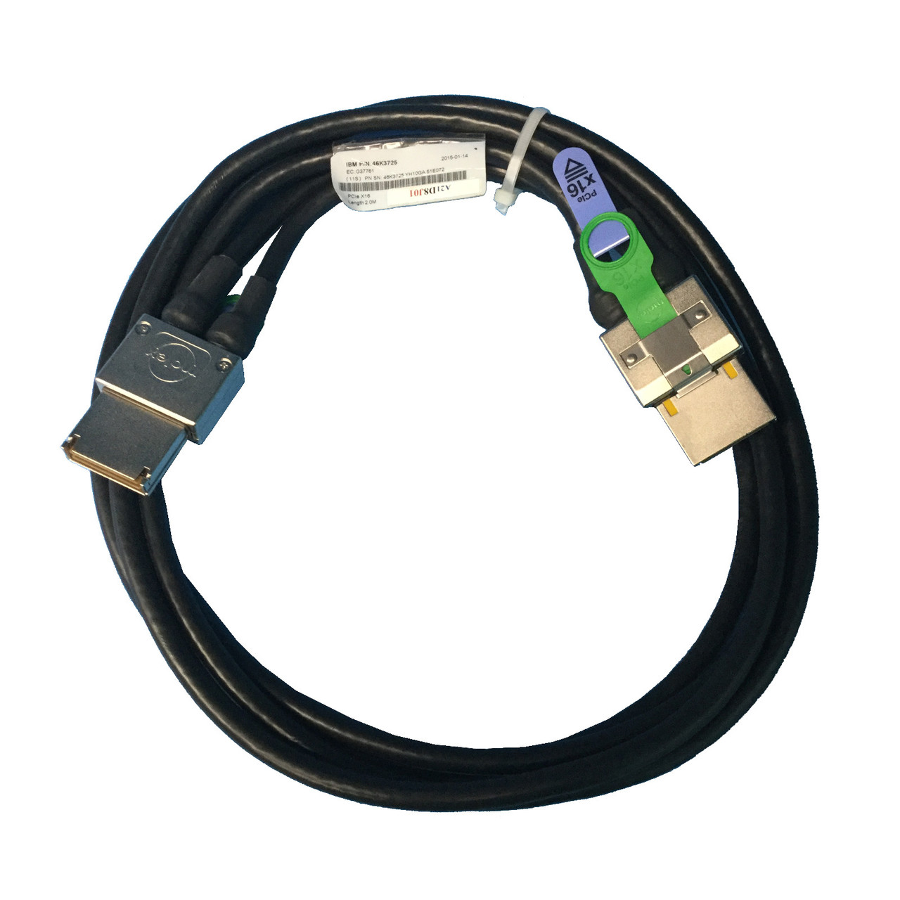 IBM 46K3725 PCIe X16 2M Cable