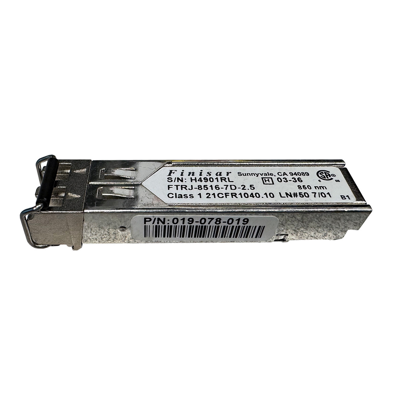 EMC 019-078-019 2GB SW SFP Module FTRJ-8516-7D-2.5