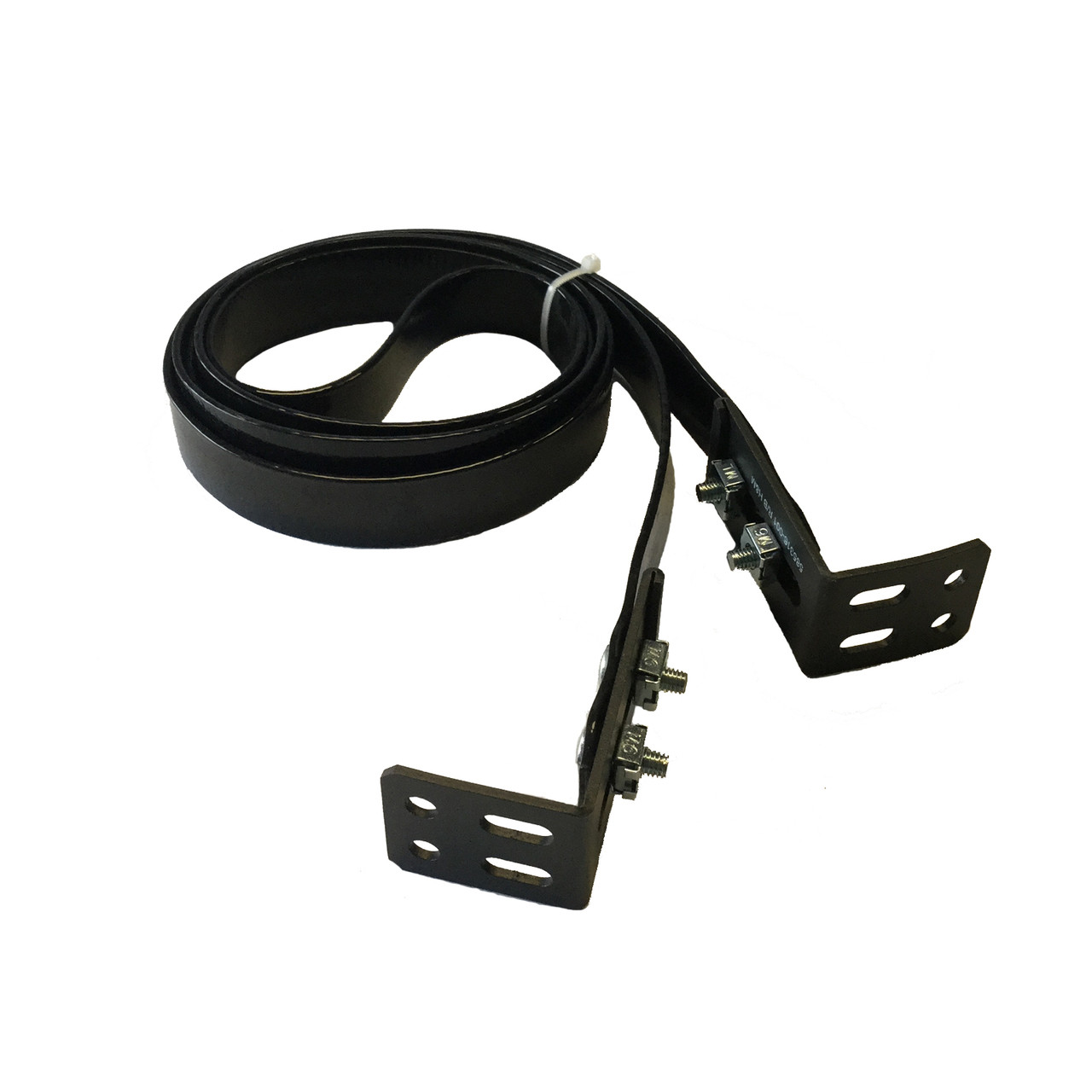 HPe 585316-001 black ground strap with brackets 