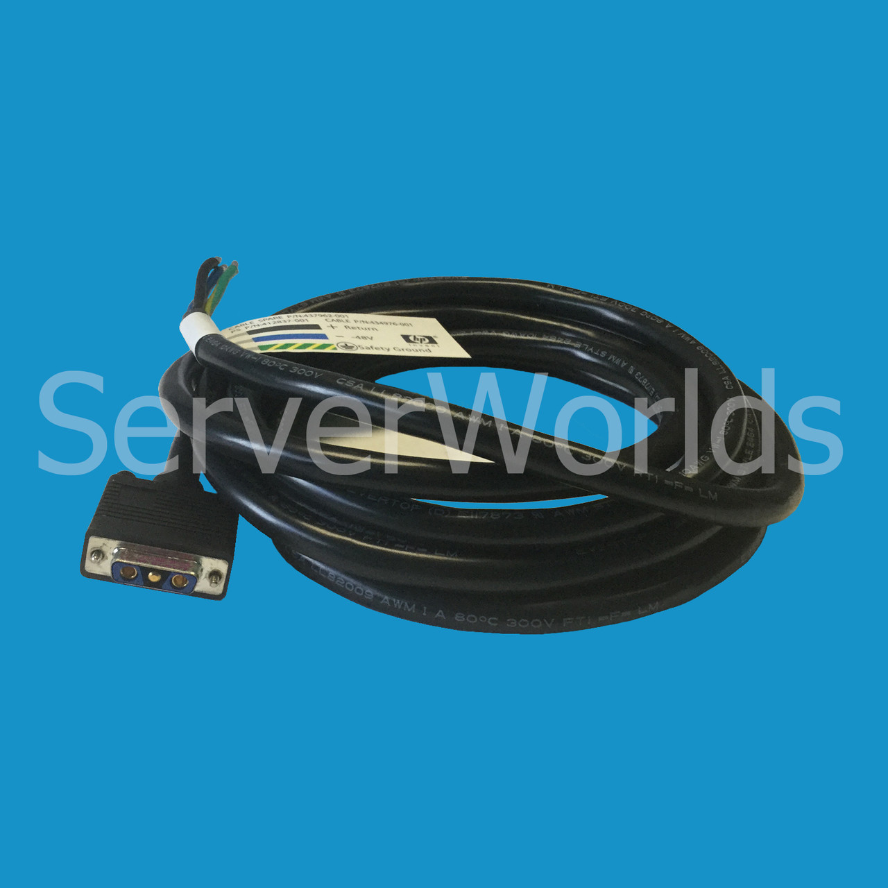 HPe 437962-001 DC Hardwired Power Cable 434976-001