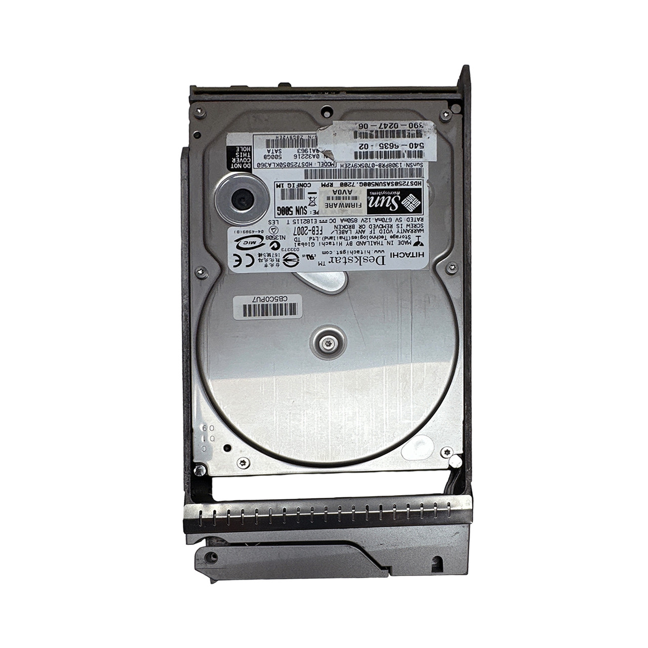 Sun 390-0247 500GB 7.2K SATA 3.5" HDD