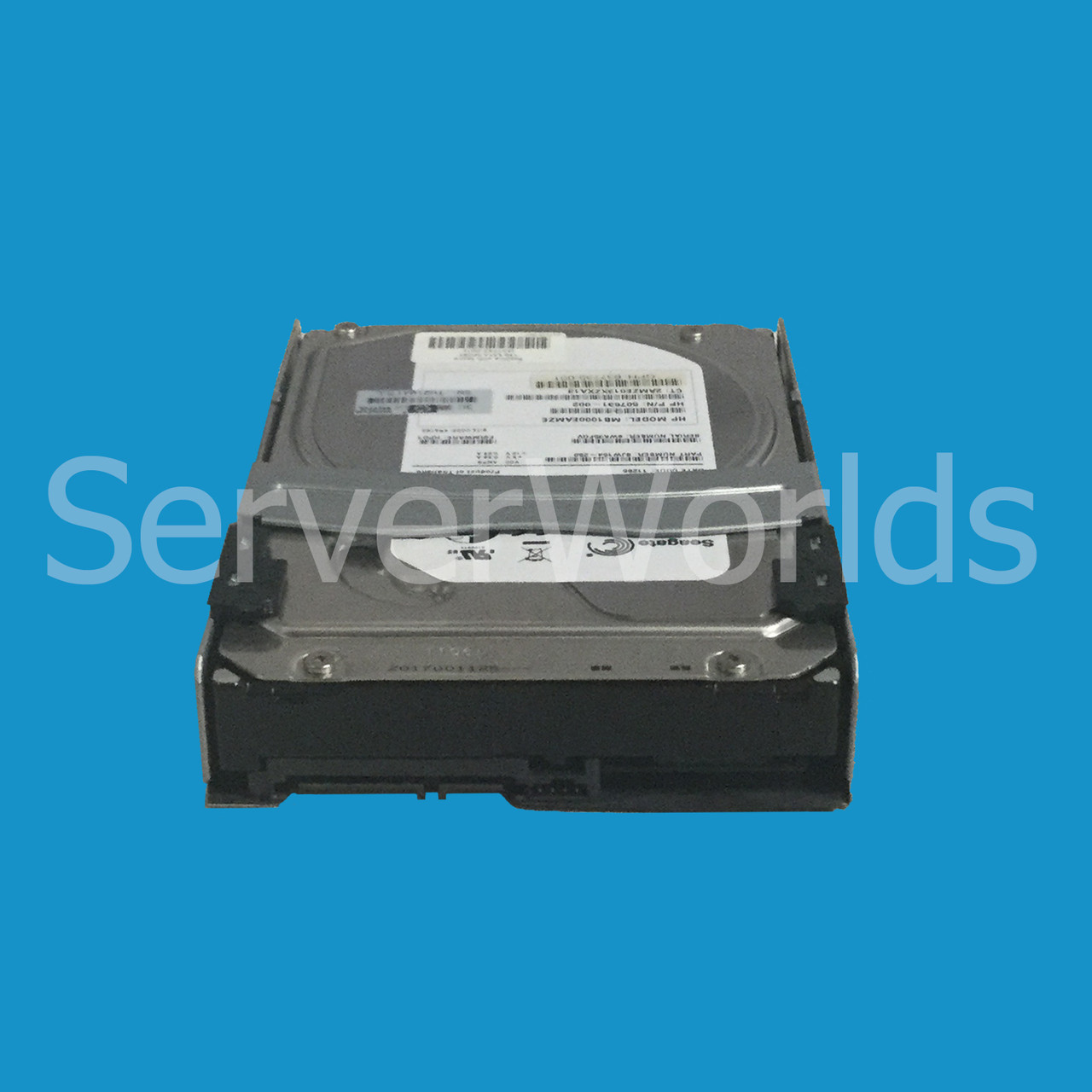 HP 637742-001 1TB 3G SATA 7200 LFF Hard Drive in QR Tray 637735-001 