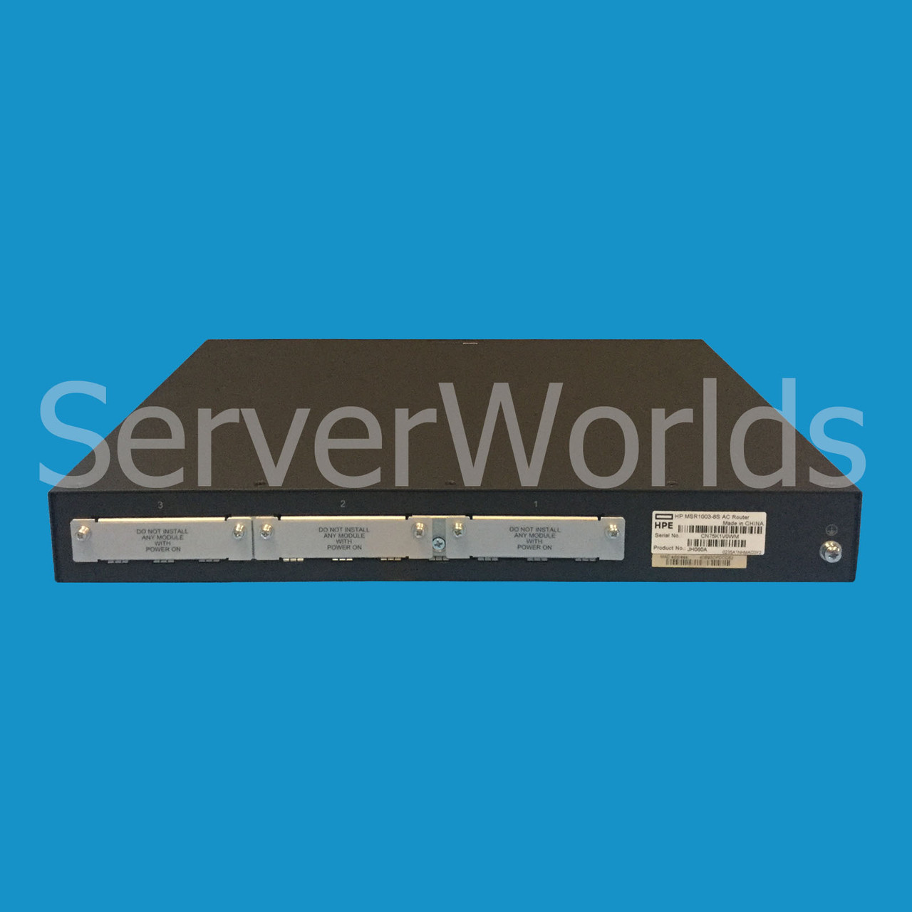 HP JH060A MSR1003-8S Router  JH060-61001