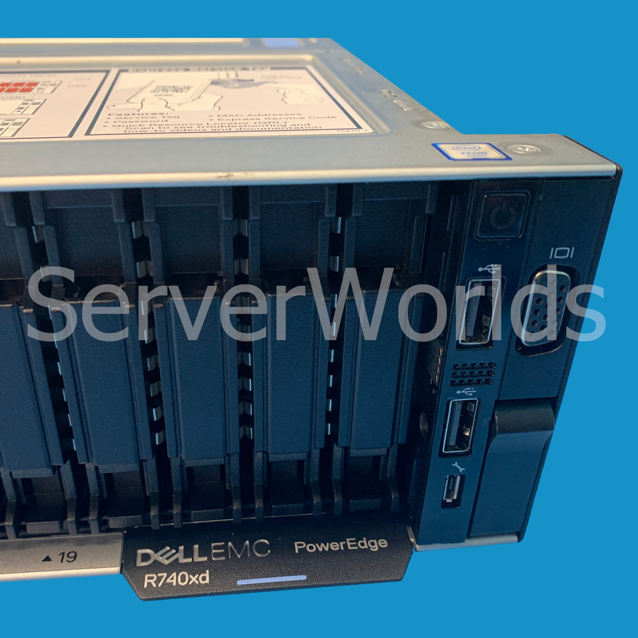 Refurbished Poweredge R740XD, 24 HDD 2.5" Configured to Order