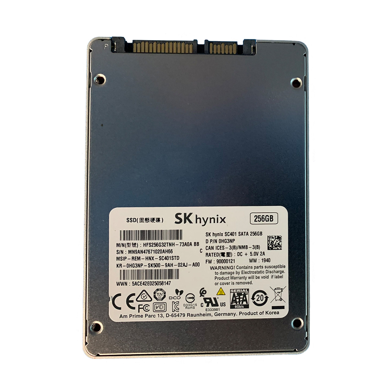 Hard Disk Sk Hynix Sc401 Sata 512gb HFS256G32TNH-73A0A Hynix SC401