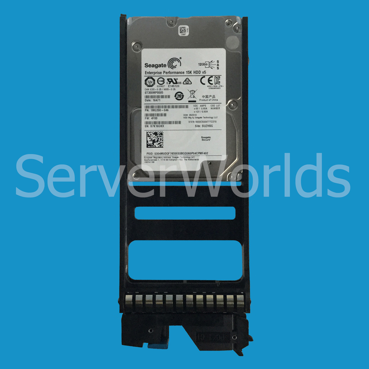 HP H6G40A 300GB 15K 2.5" SAS 5552785-A