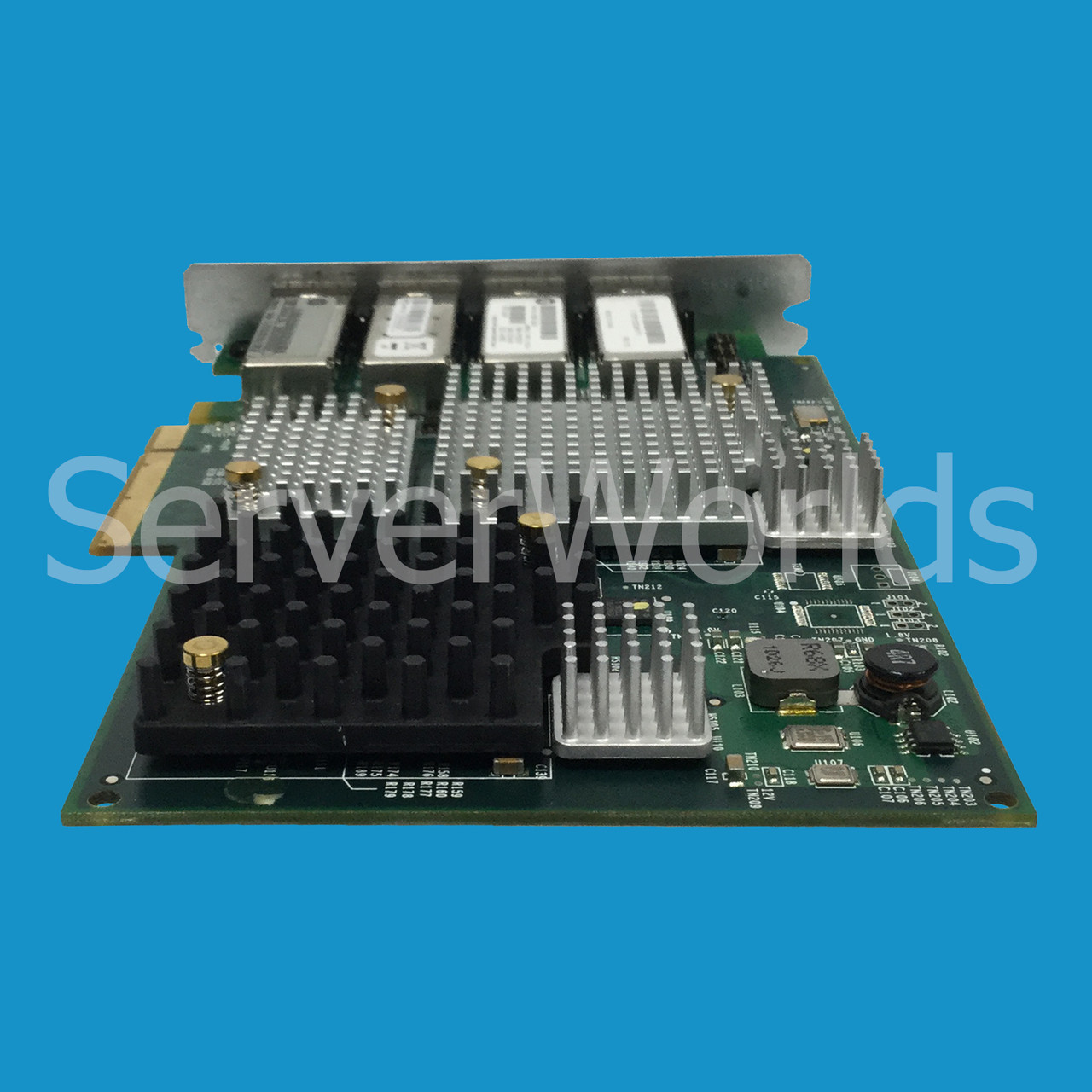 HPe QR486A 3Par 4 Port 8GB StoreServ FC Adapter QR486AR 683259-001